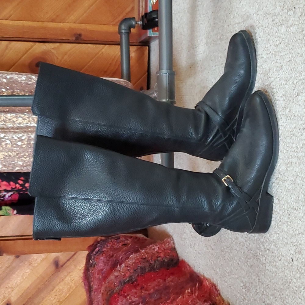 Cole Haan Pearlie Riding Boots 8